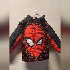 Spiderman winter coat